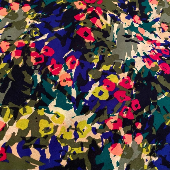 ๐ J. CREW | VIBRANT FLORAL BLOUSE SZ S - Picture 15 of 16